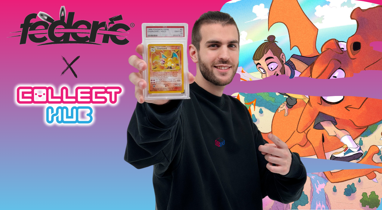 How to win a €10,000 Charizard Pokémon card with CollectHub and Federic: All the Details